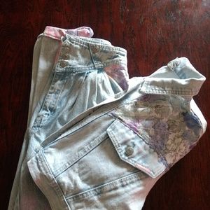 Vintage Jordache jacket & jeans